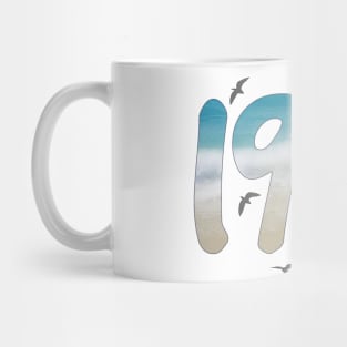 1989 Beach Birds Mug